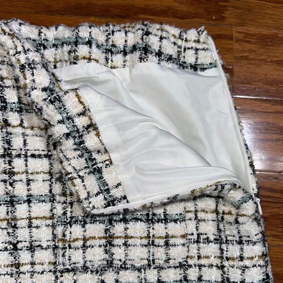 House of Harlow 1960 Tweed Posh Mini Skirt Size Medium - Picture 11 of 14